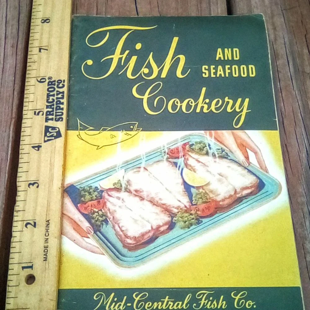 Vintage Fish and Seafood Cookery Book